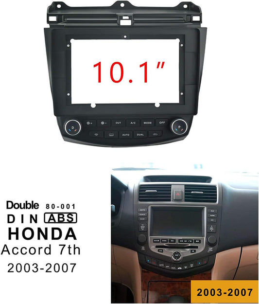CarDost 10" Android frame dashboard panel for Honda Accord (2003–2007)