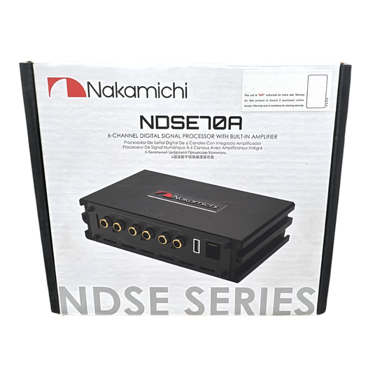 Nakamichi NDSE70A 6-channel DSP with built-in amplifier