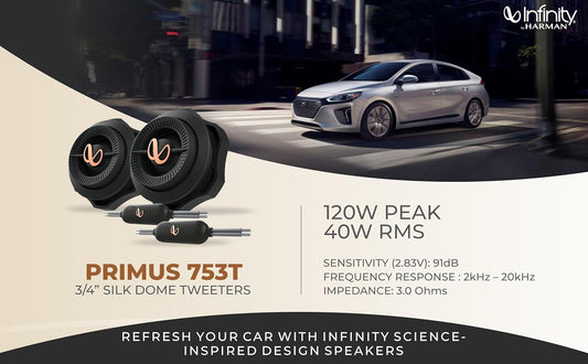 Infinity Primus 753T silk dome car tweeter