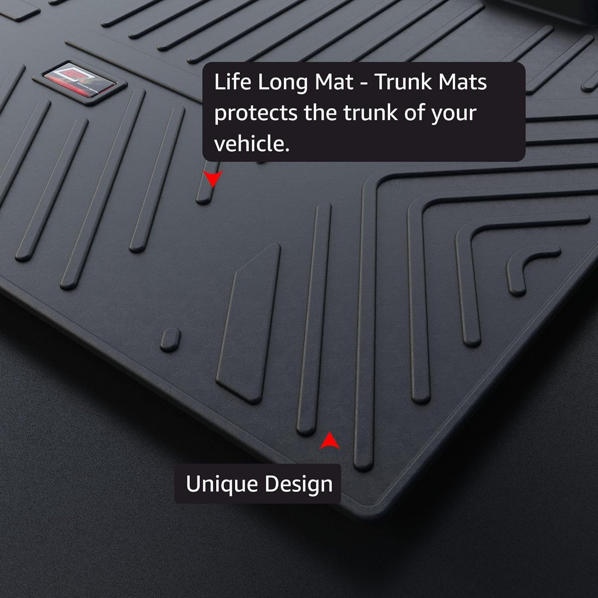 GFX premium trunk boot mat (dicky mat) for Nissan Magnite (2021 Onwards), black