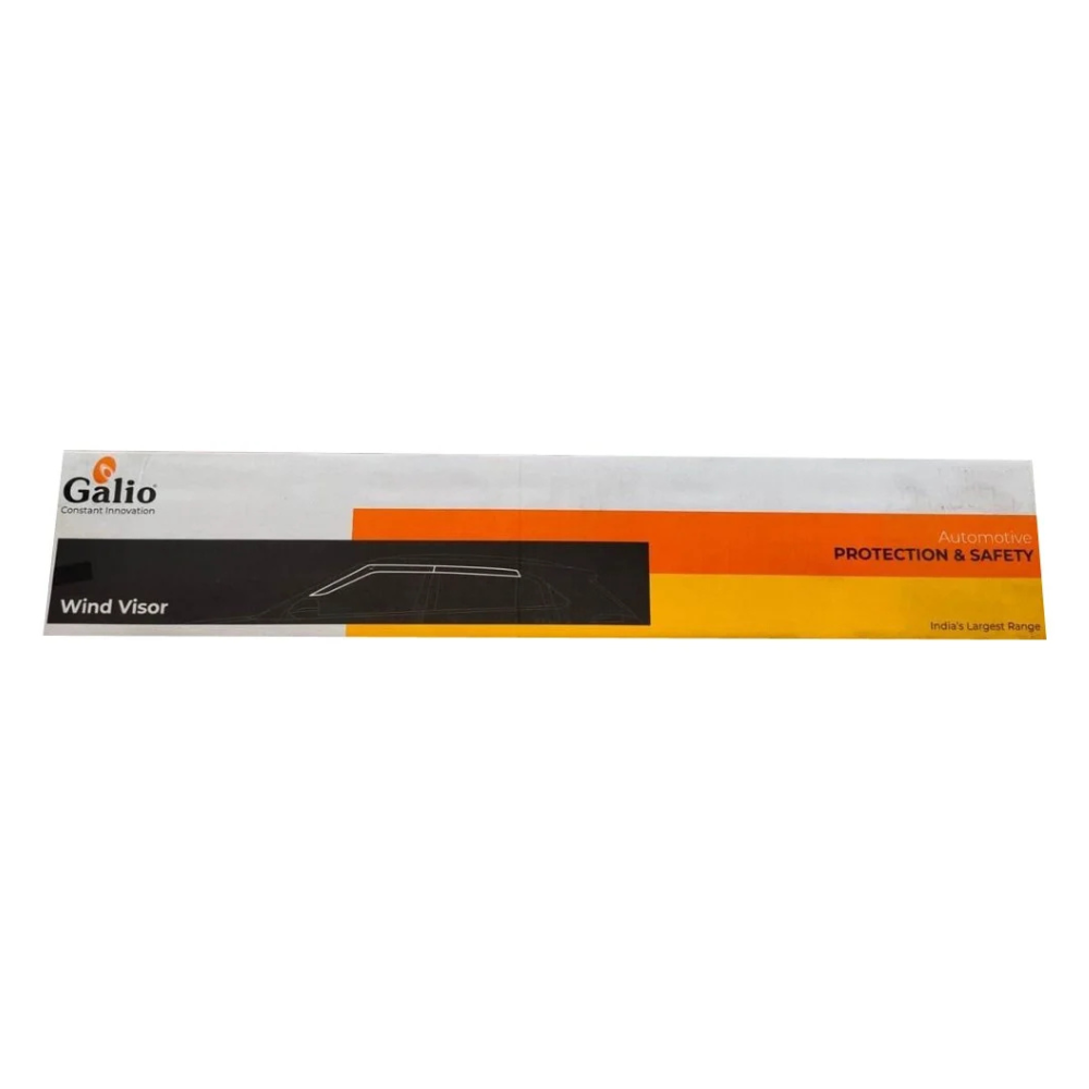 Galio chrome line smoke door visors for Kia Carens (set of 6)