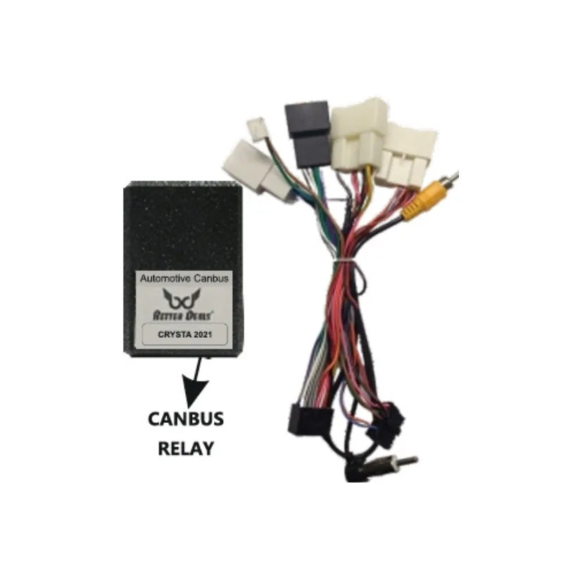 Park Maxx CANBUS wiring harness for Toyota Innova Crysta 2021 & Above