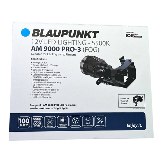 Blaupunkt AM 9000 PRO-3 12V LED fog lamp, 5500K