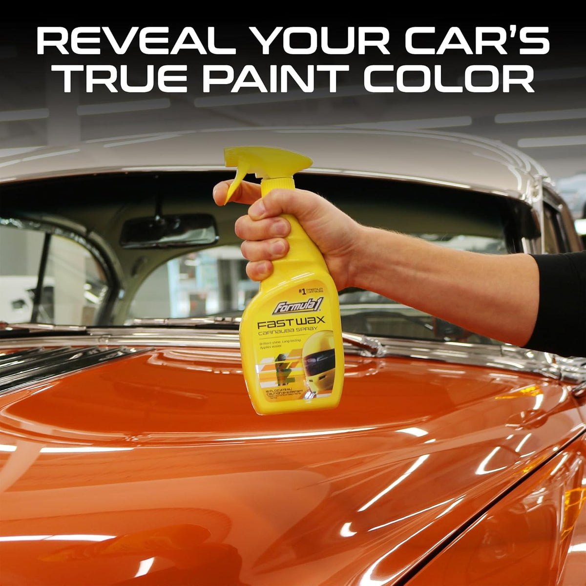 Formula 1 carnauba fast wax bottle, 473 ml