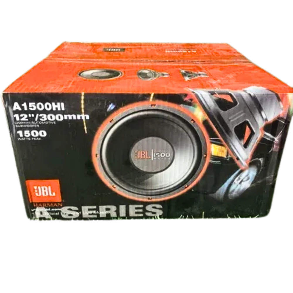 JBL A1500HI 12 inch passive car subwoofer, 1500W peak