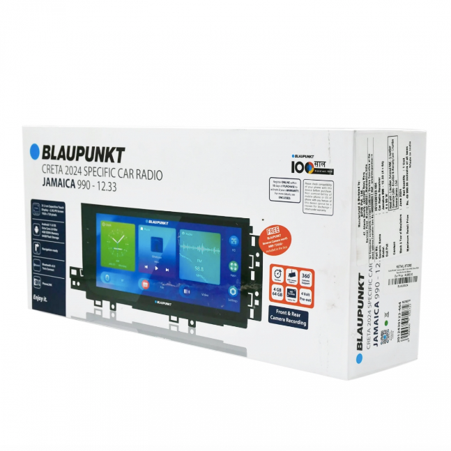 Blaupunkt Jamaica 990 12.3 inch Android system for Hyundai Creta