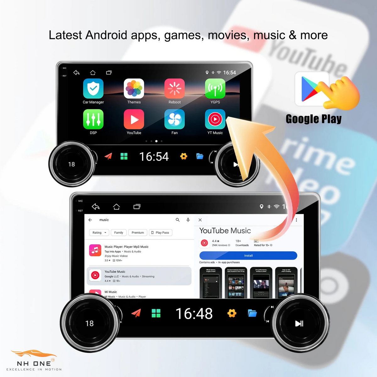Diamond 2K 11.8 inch Android car infotainment system