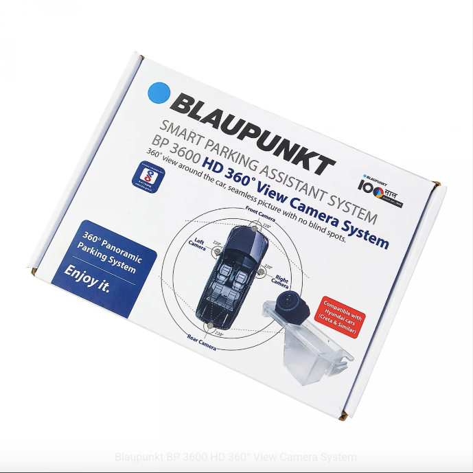 Blaupunkt BP-3600 HD 360 degree car camera system