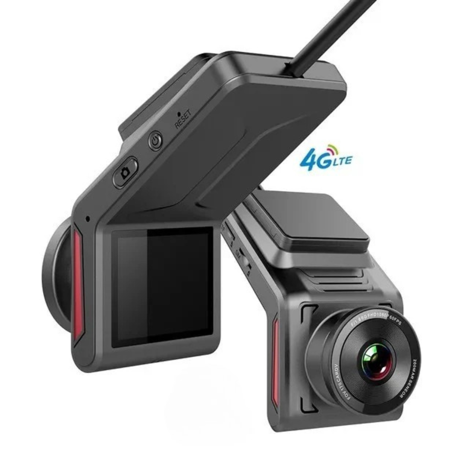 Blockbuster 2-channel 4G car dash camera