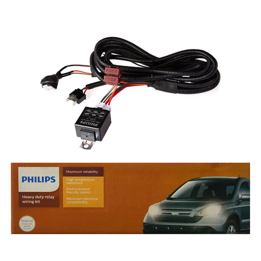 Philips 12003XM H4 relay wiring kit for headlamps