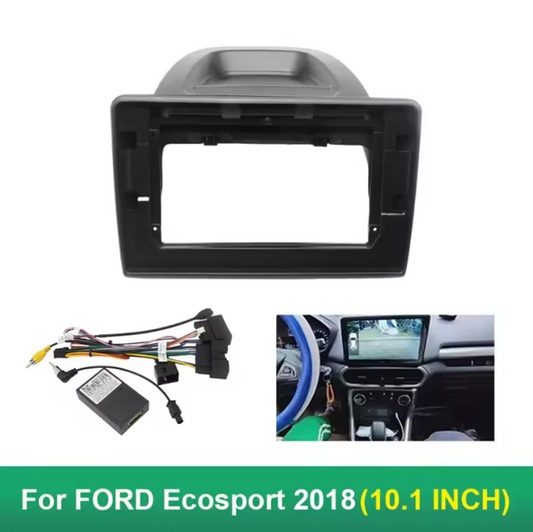 CarDost 10.1 Inch Android frame for Ford EcoSport (2018 Onwards), black