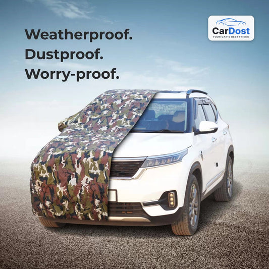 CarDost JUNGLE Heavy Duty car body cover – weatherproof and dustproof protection