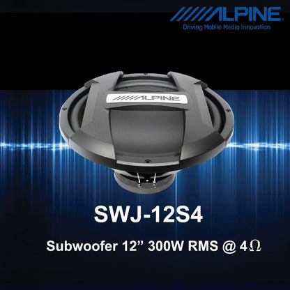 Alpine SWJ-12S4 12 inch car subwoofer