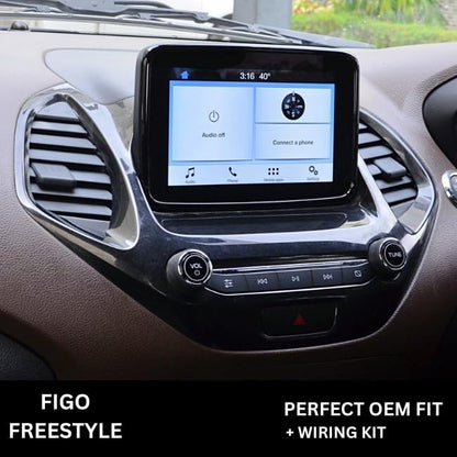 CarDost 9 Inch Android frame for Ford Figo Freestyle, black