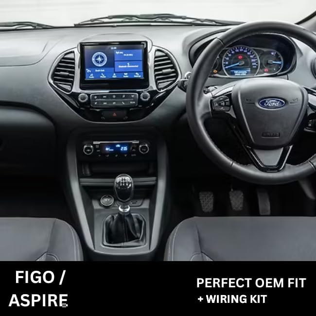 CarDost 9 Inch Android frame for Ford Aspire, black