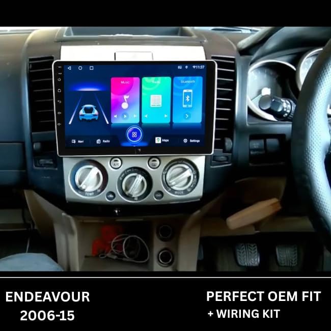 CarDost 9 Inch Android frame for Ford Endeavour (2006-2015), black
