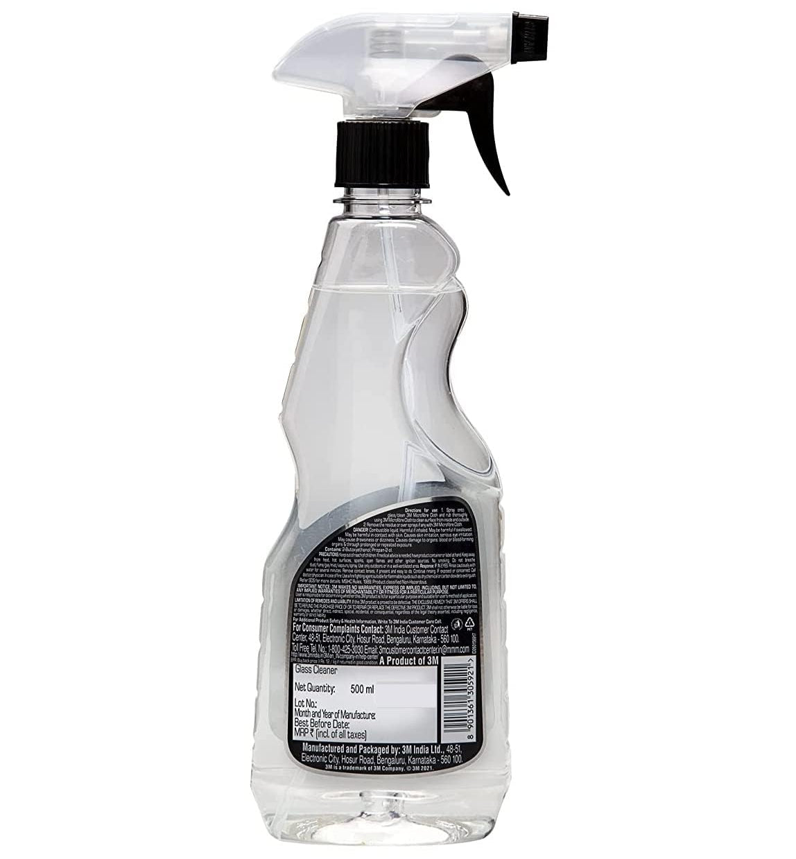 3M Auto Specialty car glass cleaner bottle, 500ml