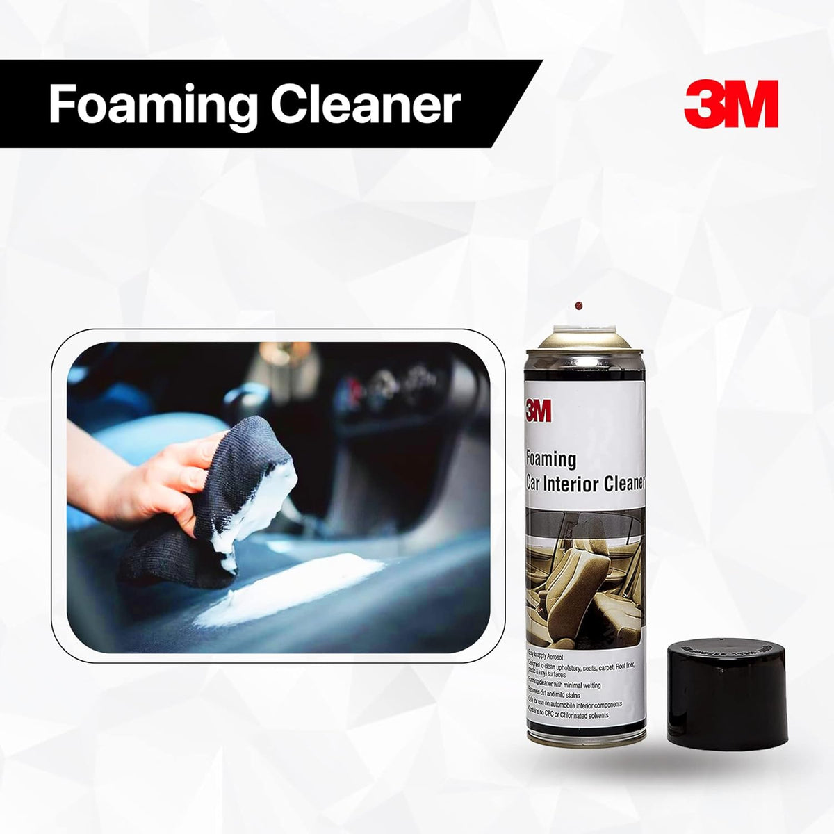 3M foaming car interior cleaner spray, 580g