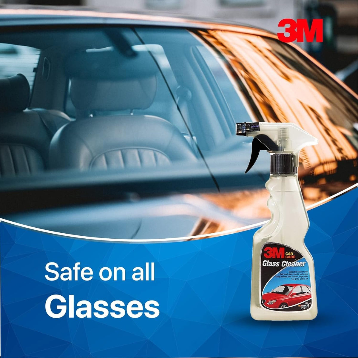 3M Auto Specialty car glass cleaner bottle, 500ml