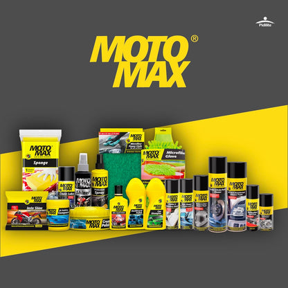 Motomax bike and car cream polish tin, 230g, with sponge