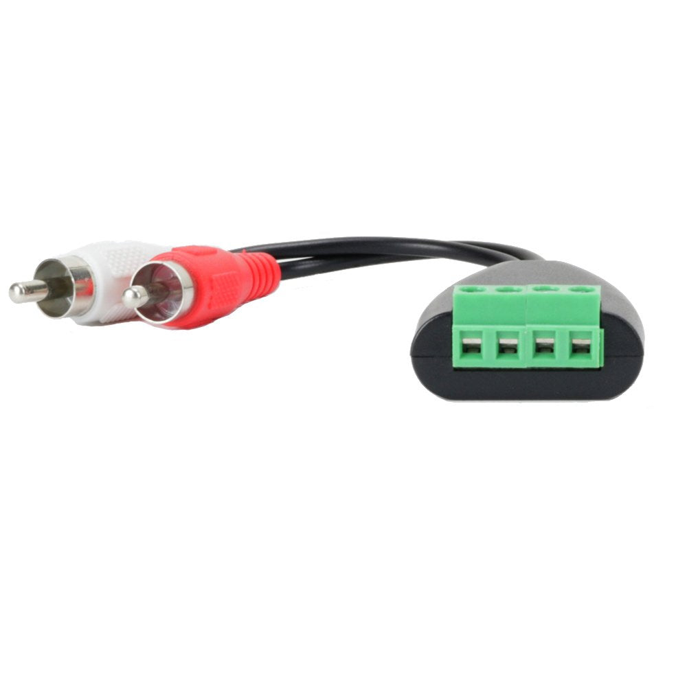 Morel MPS-HL speaker-to-RCA high-to-low level adapter cable