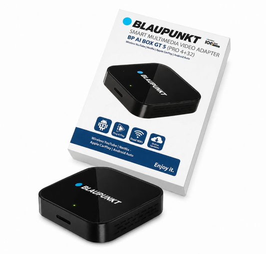 Blaupunkt BP AI Box GT 5 wireless CarPlay and Android Auto adapter