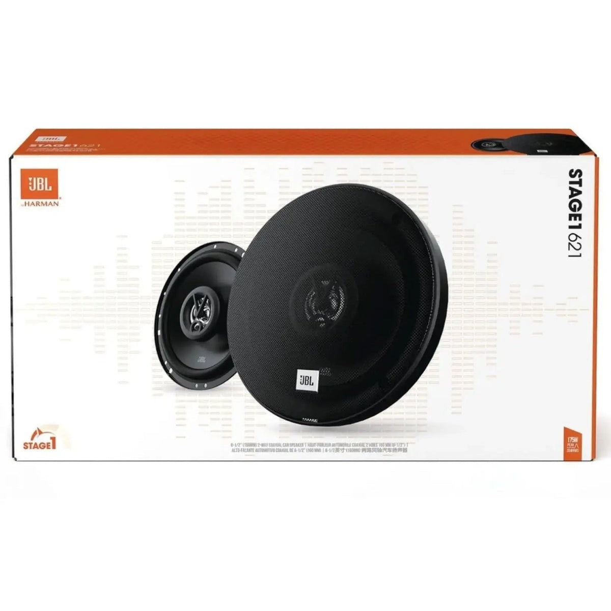 JBL Stage1 621 6.5 inch 2-way coaxial car speaker