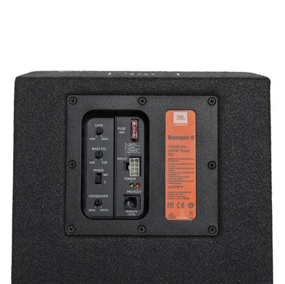 JBL BassPro 8 active powered car subwoofer system