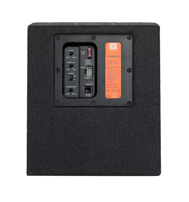 JBL BassPro 8 active powered car subwoofer system