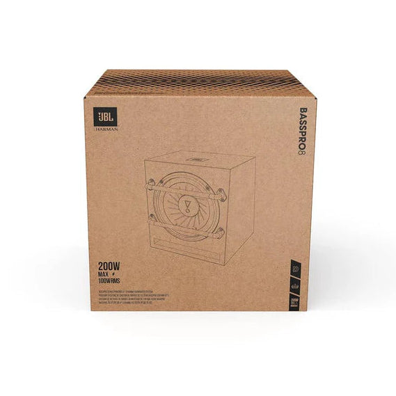 JBL BassPro 8 active powered car subwoofer system