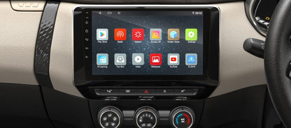 Android stereo frame with wiring harness for Nissan Gravite