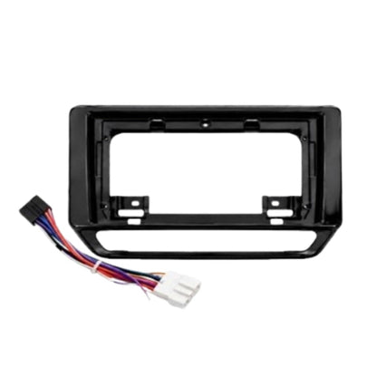 Android stereo frame with wiring harness for Nissan Gravite