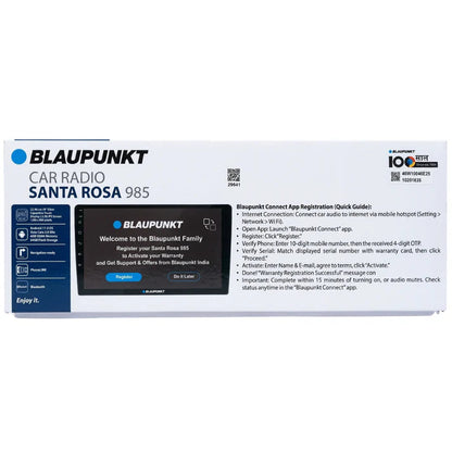 Blaupunkt Santa Rosa 985 10.33 inch Android car stereo