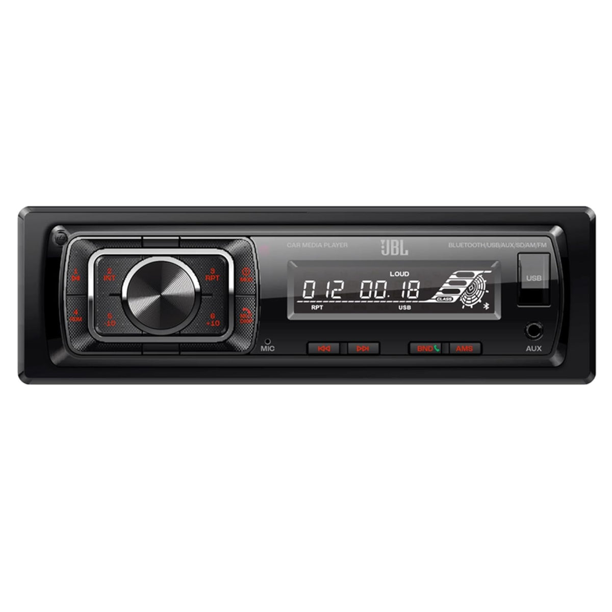 JBL Celebrity 150 single DIN car stereo with Bluetooth