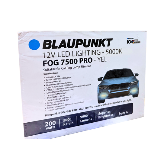 Blaupunkt FOG 7500 PRO YEL LED fog lamp, yellow light