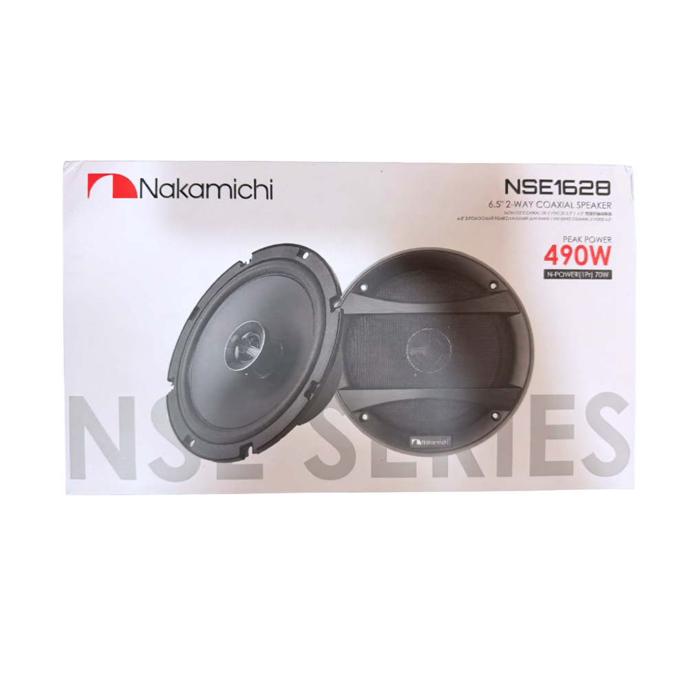 Nakamichi NSE1628 6.5 inch 2-way coaxial car speaker