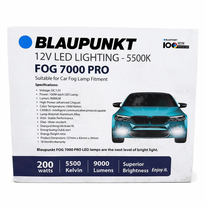 Blaupunkt FOG 7000 PRO LED fog lamp, cool white light