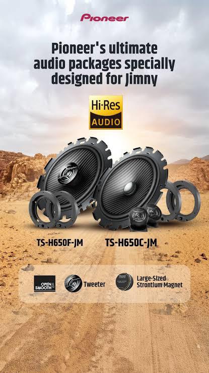 Pioneer premium sound upgrade kit for Maruti Suzuki Jimny