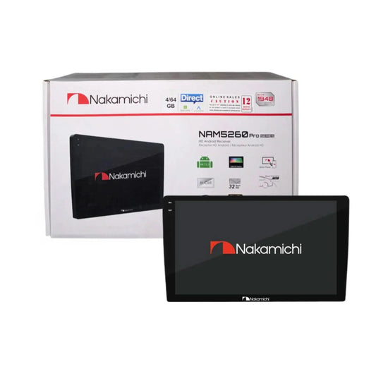 Nakamichi NAM5260 Pro 9 inch Android car head unit
