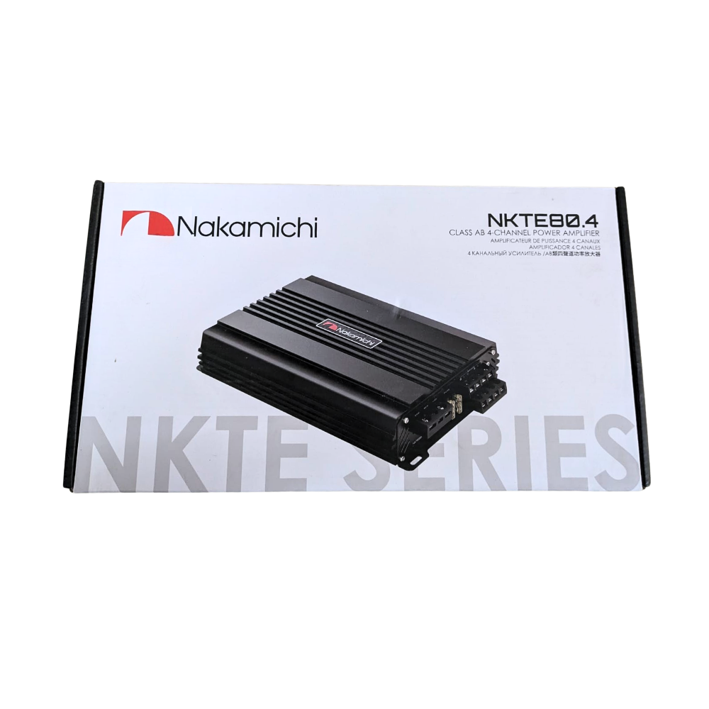 Nakamichi NKTE80.4 4-channel car amplifier
