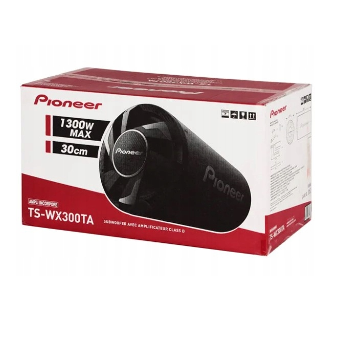 Pioneer TS-WX300TA 12 inch active bass tube subwoofer