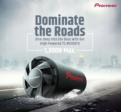Pioneer TS-WX300TA 12 inch active bass tube subwoofer