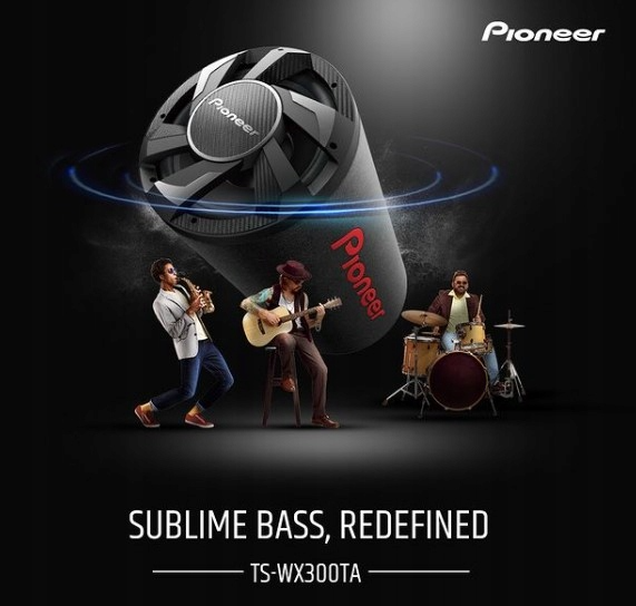 Pioneer TS-WX300TA 12 inch active bass tube subwoofer