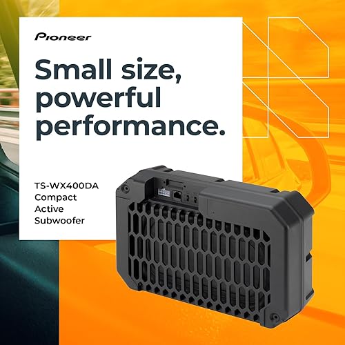 Pioneer TS-WX400DA compact active car subwoofer