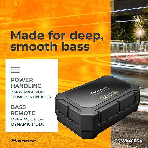 Pioneer TS-WX400DA compact active car subwoofer