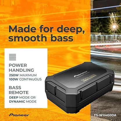 Pioneer TS-WX400DA compact active car subwoofer