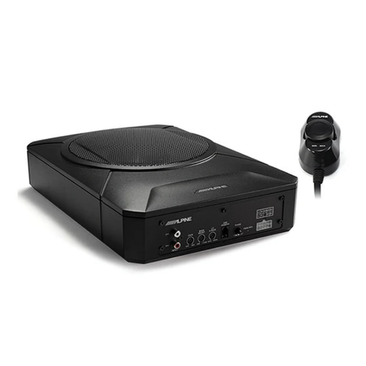 Alpine PWE-S800 8 inch underseat car subwoofer