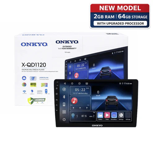 Onkyo X-QD1120 9 inch Android car stereo
