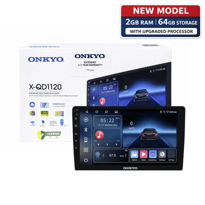Onkyo X-QD1120 9 inch Android car stereo