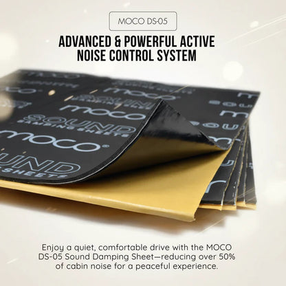 MOCO DS-05 car sound damping sheet, box of 5